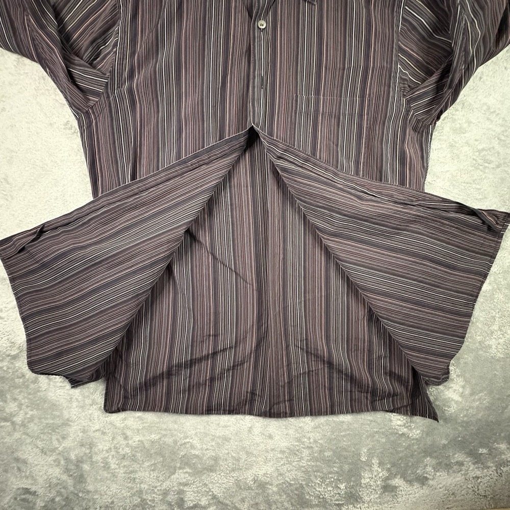 Ermenegildo Zegna Men's L Multicolor‎ Striped LS SEE DESCRIPTION - Picture 7 of 16